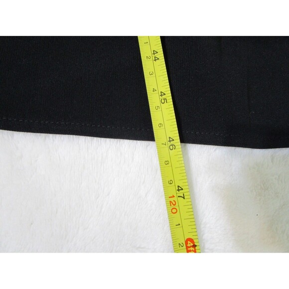 Dana Buchman Womens Wrap Dress Size 4 Black Sleeveless Tie Back - Picture 11 of 12